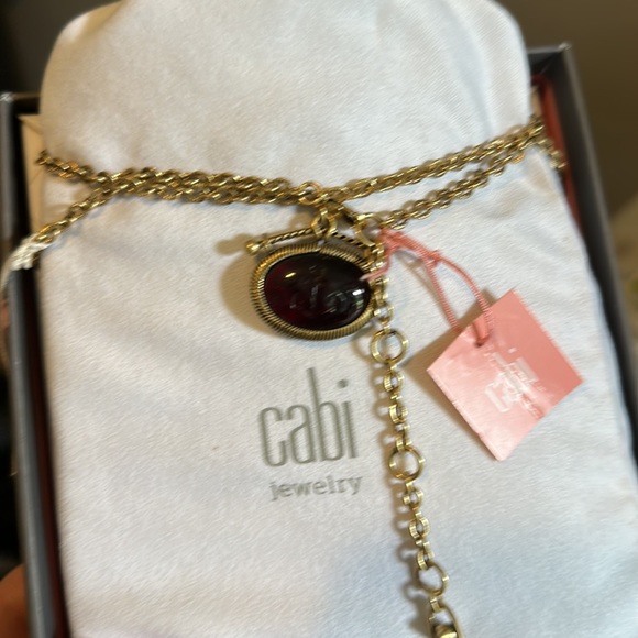 ❣️❣️Vintage Cabi Nautical Anchor gold tone necklace $79. - Picture 5 of 10